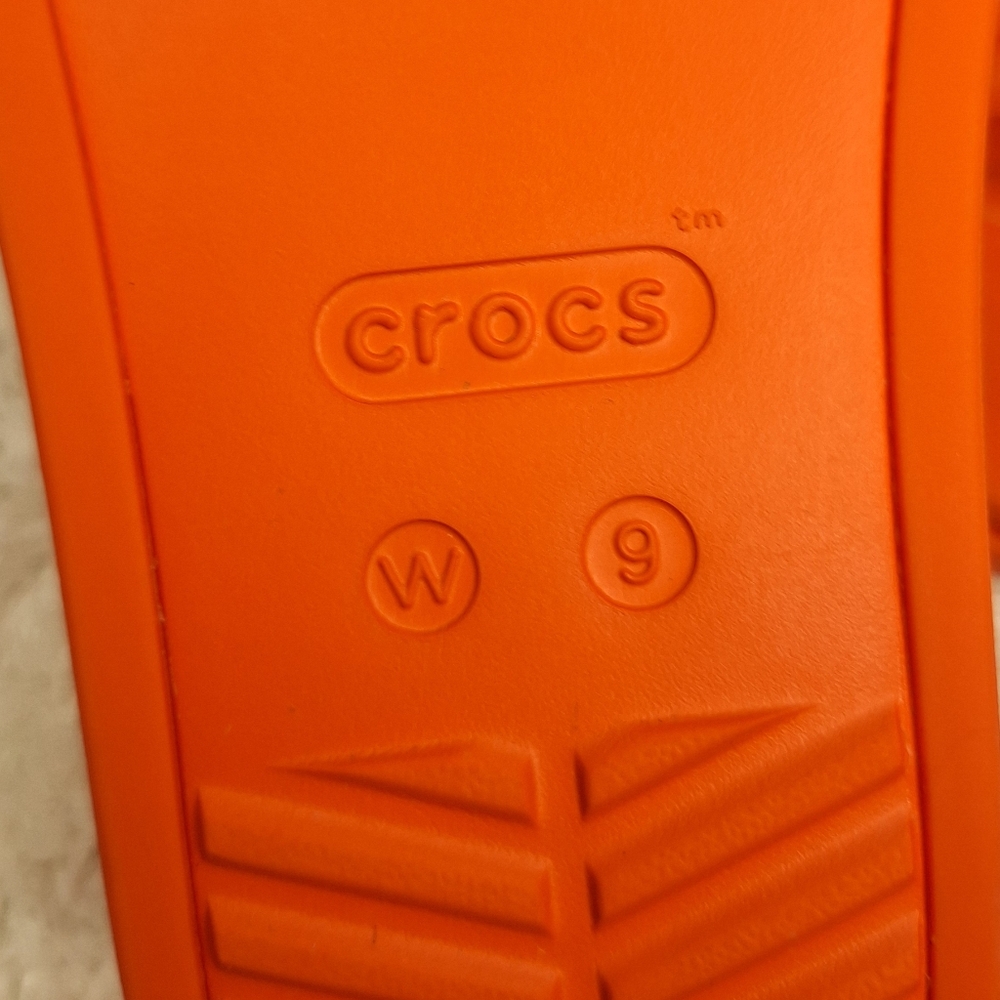 CROCS Vibrant Orange Footwear - Picture 3 of 8